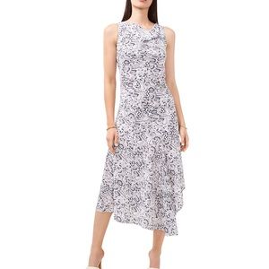 Vince camuto size 12 Asymmetric Hem Snake Whispers Dress